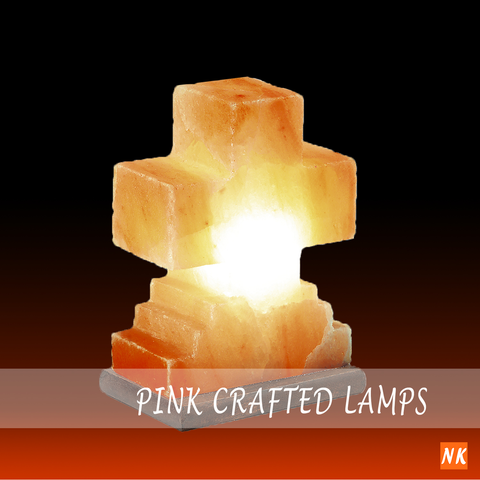 Pink Crafted Lamps