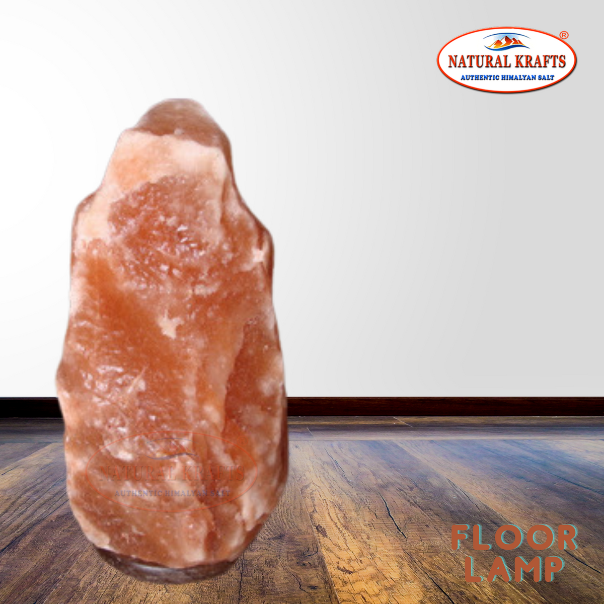 Floor standing on sale salt lamp