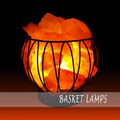Salt Lamp Metal Baskets