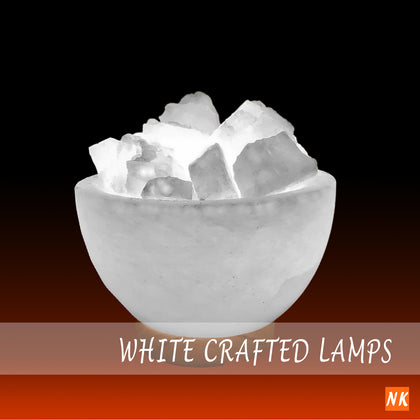 White Crafted Lamps