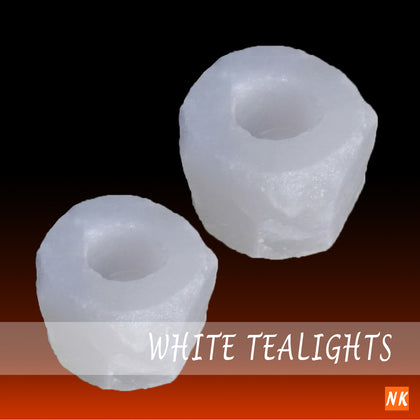 White Tealight Holders