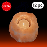 Pink Salt Tealight 1 Pack Holder Deal