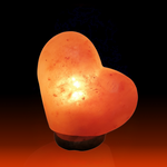 Himalayan Pink Salt Heart Lamp