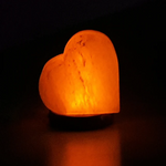 Himalayan Pink Salt Heart Lamp