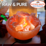 Himalayan Salt Firebowl Lamp