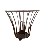 Flower Basket Lamp Iron Basket With Salt Chunks Deal