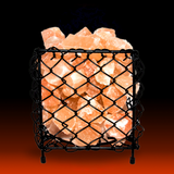 Chain Iron Basket With Salt Chunks Deal