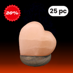 Himalayan Salt Heart Shape USB Light Deal