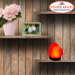 Himalayan Salt Heart Shape USB Light Deal