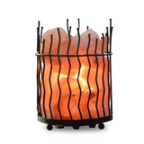 ZigZig Wrought Iron Basket Lamp Deal