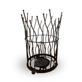 ZigZig Wrought Iron Basket Lamp Deal