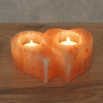 Double Heart Tealight Holder Deal