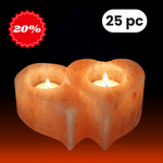 Double Heart Tealight Holder Deal