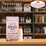 Himalayan Pink Salt Fine Grade Organic