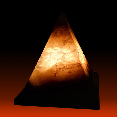 Himalayan Salt Pyramid Lamp