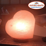 Himalayan Pink Salt Heart Lamp