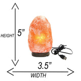 Himalayan Salt Natural Shape USB Light Deal